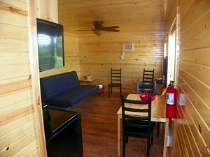 fully furnished cabins